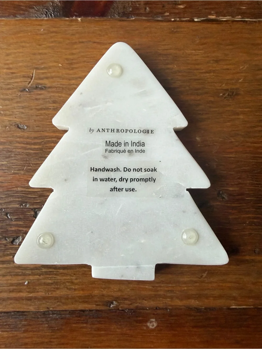 Anthropologie Marble Tree Coaster